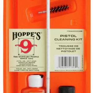 Hoppe's PCO228 Pistol Cleaning Kit - Clam Pack .22 Cal