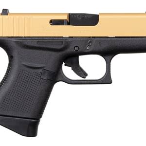 GLK 43 9MM 6RD GOLD SLIDE