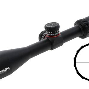 HARDLINE 2-7X32 1" BLACKOUT - RIFLESCOPE | BDC BLACKOUT