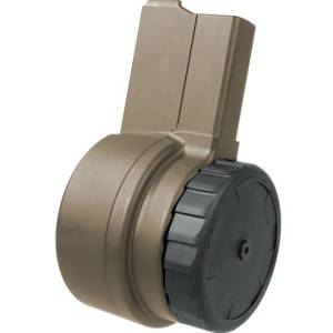 W-15 50RD DRUM MAGAZINE FDE -