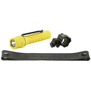 POLYTAC 600LM YELLOW HLMT KIT# - HELMET MOUNT | RUBBER STRAP