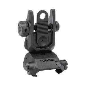 REAR FLIP-UP SIGHT BLK STEEL - DA-RSBL00