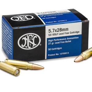 AMMO 27GR 5.7 LEAD FREE 50RD. - SS195LF