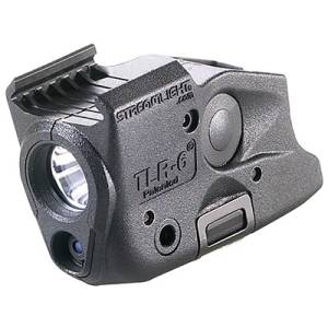 TLR-6 100LM GLOCK 43X/48 BLK - TACTICAL LIGHT W/RED LASER