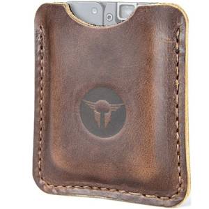 SLEEVE FOR LIFECARD DARK BROWN -