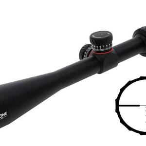 HARDLINE 4-12X40 1" .223 BDC - RIFLESCOPE | BDC .223/5.56