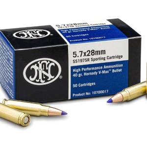 AMMO 40GR 5.7 V-MAX 500RD CASE - SS197SR