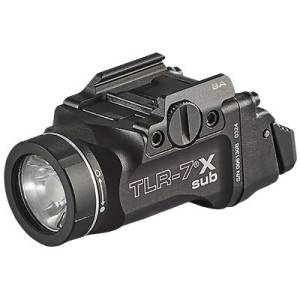 TLR-7 SUB GLK 43X/48MOS BLACK - USB WEAPON LIGHT | 500LM