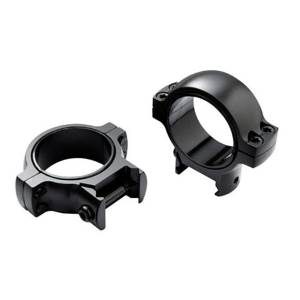 SIGNATURE RINGS 1" HGH BLK WVR - WEAVER STYLE
