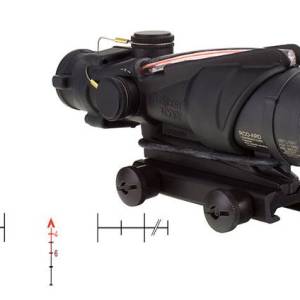 ACOG 4X32 A4 USMC RCO CHEV RED - TA31RCO-A4CP | TA51 MOUNT