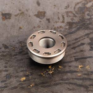 BRAVO THREAD MOUNT TI 5/8X24 - TITANIUM